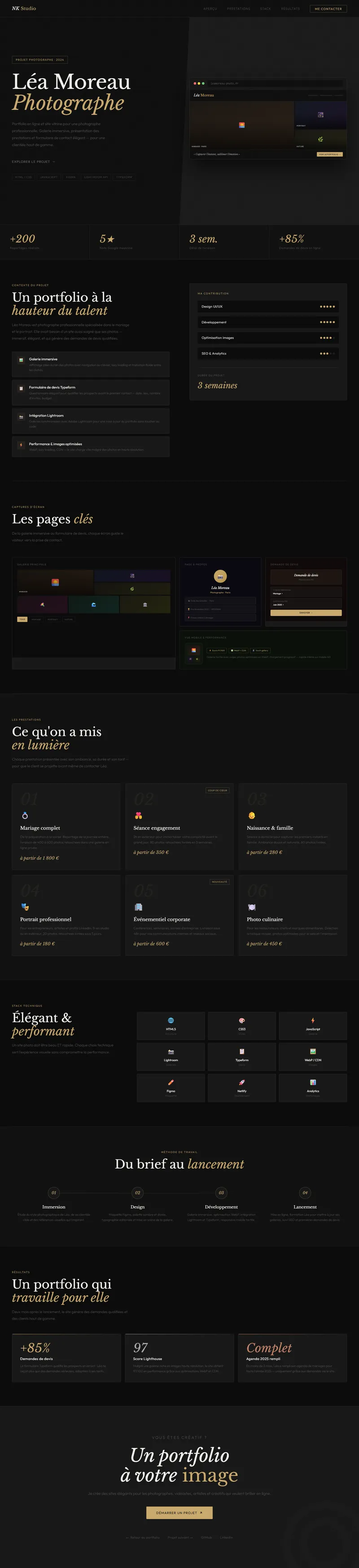 Léa Moreau Photographe — Portfolio photographie